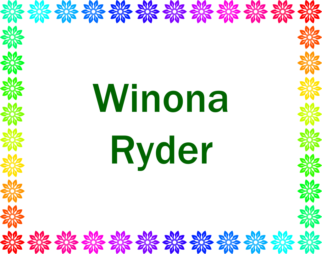 Winona Ryder ilustran obrzek